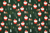 Baumwolljersey Santa Forest